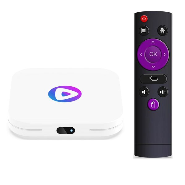 TV Box, H96 MAX M1, Ad-Core 64 Bit, Cortex-A53 CPU, Compatible with Android 13.0, TV Box, 4+32G, 8K Compatible, Voice Remote Control, 100M LAN, USB2.0, BT4, WiFi 5.0