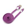 3DS 2DS 3DS 3DSLL DSi DSiLL AD-3079 Flat USB Charging Cable 3M Purple