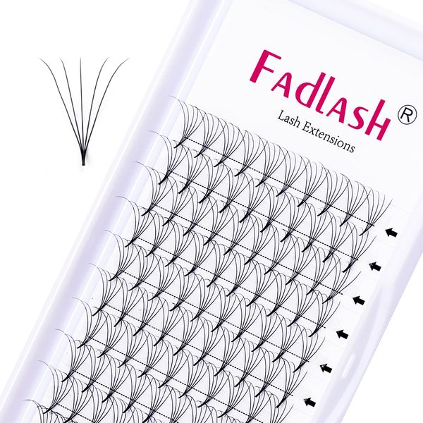 Pre Made Fans 5D 0.07mm C Curl 11mm Fadlash Premade Lash Extensions Pre Fanned Russian Volume Lashes Fan 0.07mm C/D Curl Eyelash Extension