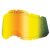 100% MÁSCARAS RC2/AC2/ST2 Replacement - Dual Pane Vented Mirror Gold Lens