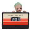 Marvel I Am Groot Alarm Clock - Officially Licensed Guardians of The Galaxy Digital Clock with Alarm Timer, Living Room & Bedroom Decoration for Superhero Fans, Collector's Gift - 5.7 Inches Tall
