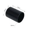 32mm Solvent Waste PVC Pipe Fitting Straight Coupling Adapter-Black (Pack of 5)