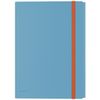 Leitz A4 3- Flap Folder with Pocket, 150 Sheet Capacity, Cosy Range, Calm Blue, 46190061