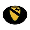 1st CAV Patch - US Army Cavalry with Ranger Tab PopSockets with Interchangeable PopGrip