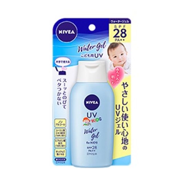 [Kao] Nivea UV Water Gel for Children SPF28 SPF28/PA++ (for face and body) 120g [Cosmetics]