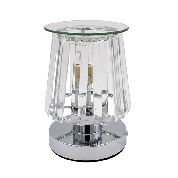 Lesser & Pavey Aroma Lamp Silver Clear Crystal, JNS_476045