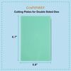 CraftFIRST Cutting Plates for Double Sided Dies Die Cutting Machine Accessary 5.8" x 8.7"