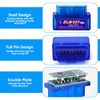Mini ELM327 OBD2 Bluetooth Scanner - Car Diagnostic and Analyzer - OBD-II Diagnostic for Android, Windows, Linux, Car, Connector Interface