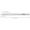 Professional Silver Under Nail Cleaner Safety Nail Carbide Drill Bit Medium Grit