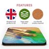 Great Single Coaster Square - Paint Brushes Painter |Glossy Quality Coasters | Tabletop Protection for Any Table Type #14187