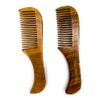 Tree-mendous Sandalwood Mustache Comb 2-Pack - Durable Pocket Combs that Plant Trees by Green Beard Grmng