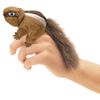 Folkmanis Mini Chipmunk Finger Puppet Tan, White, Brown, 1 EA