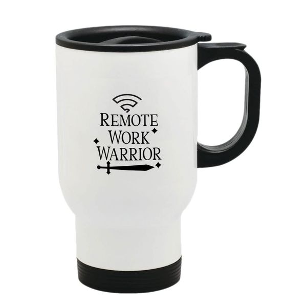 Remote Work Thermal Travel Mug Flask Coffee Tea Mug 1003