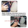 TFY Universal Car Headrest Mount Holder for Portable DVD Player