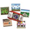 Compact Cyber Arcade Portable Gaming Console, 250 Games, LCD, Red, JL2375RD