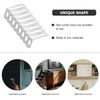 DOITOOL Corner Brackets - 20pcs Right Angle Slotted L Bracket Shelves - Metal Joint Braces