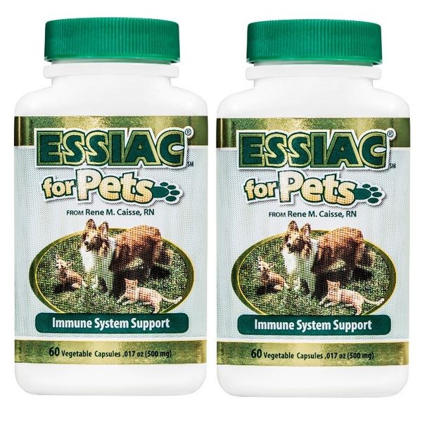 ESSIAC for Pets - 60 Vegetable Capsules