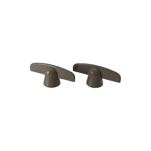 CRL Copper T-Crank Window Handle with 3/8; Spline Size for Pella H3813