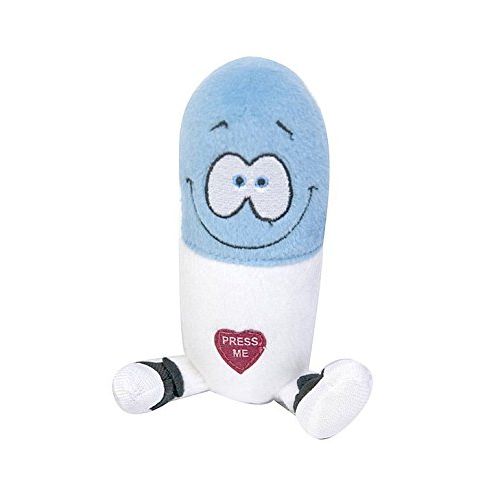 Just For Laughs Giggling Plush Happy Pill