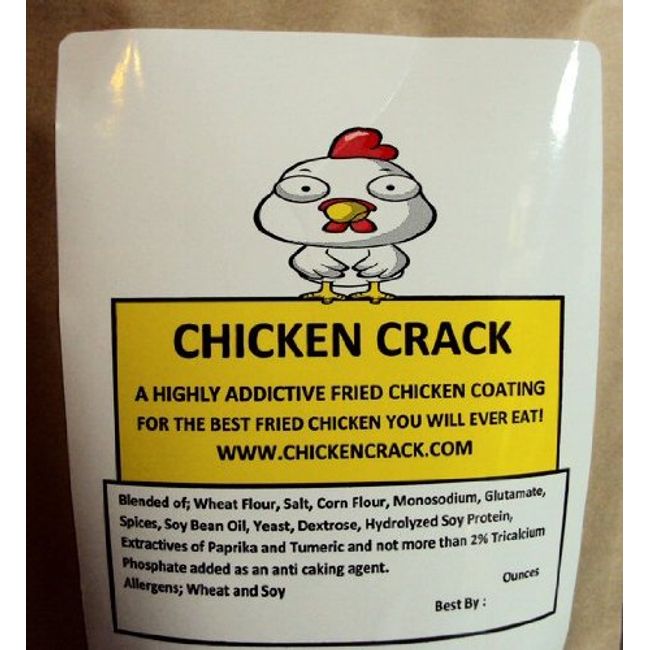 Chicken Crack Fried Chicken Coating-3 -11 Ounce Bags