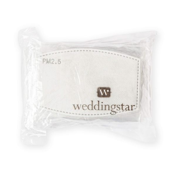 Weddingstar PM 2.5 Disposable Mask Filters 5-Layer Carbon Technology - 20 Pack