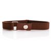 Olata Children’s Stretch Elasticated Adjustable Belt with Snap Fastening, 1-6 years. Brown