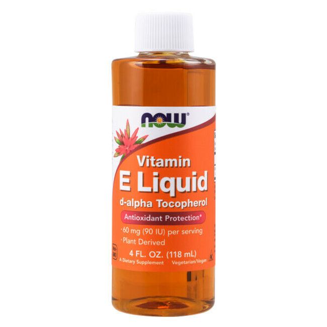 NOW Foods Vitamin E Natural Liquid, 4 fl. oz.