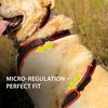 Ferplast Medium Size Dog Harness ERGOCOMFORT MEDIUM, Adjustable Dog Harness, Comfortable, Padded, Double Micro-adjustment Closure, Quick Release, Red