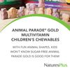 Natures Plus Animal Parade Gold Children's Chewable Multi Cherry Flavour, 120