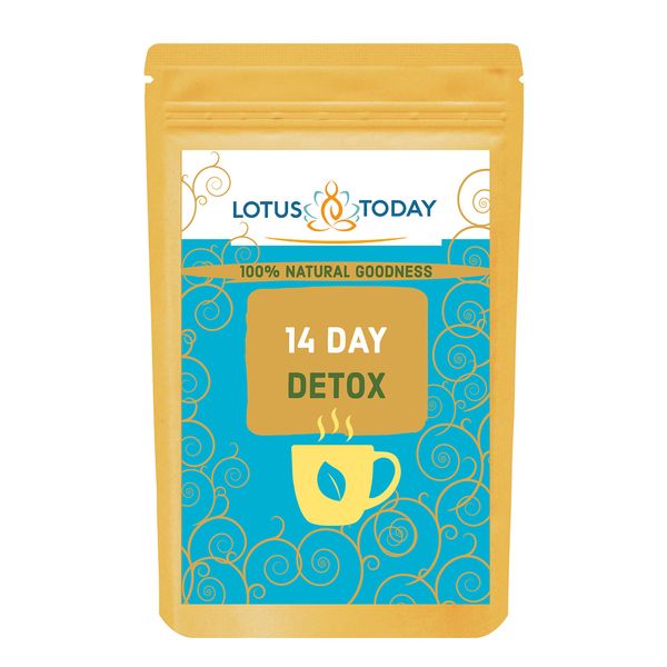 Laxative Detox Tea, Herbal Detox Cleanse, Gentle Colon Cleanse,14 Night Time Tea Bags for Men and Women, Natural, Gentle and Effective