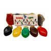 Set of Christmas Light Soaps. Guest Size, By Diva Stuff