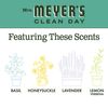 Mrs. Meyer's Clean Day 14104 Basil Scent Liquid Hand Soap, 12.5 oz. - Quantity 6