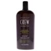 2 Pack Daily Deep Moisturizing Shampoo by American Crew for Men - 33.8oz Shampoo