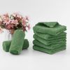 Super Absorbent Microfiber Dish Cloths 12 Pack Fast Drying No Lint Green