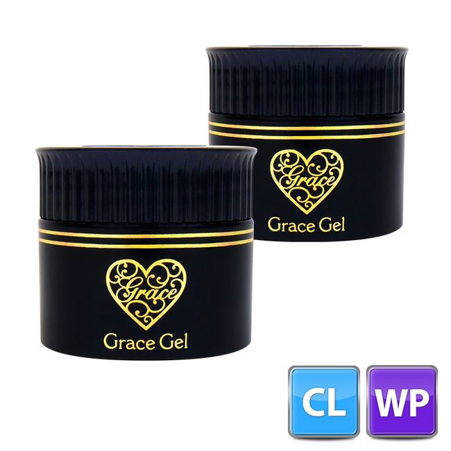 ●Yu-Packet not available●<br> Grace gel clear &amp; wipeless top set