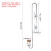 DONGKER CO2 Diffuser,Acrylic Hanging CO2 Atomizer With Suction Cups & Bubble Counting Function for 4mm/0.16" I.D. CO2 Tube