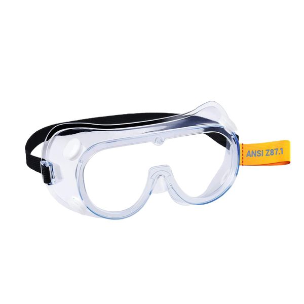 Heden Seger Safety - 2 Pack Goggles Clear Wraparound Safety Glasses Eye Impacted Sealed Protective Work Goggles Over Spectacles DIY Lab Grinding Garden Gardening