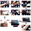 glaryyears 7 Sheets Flower Pendant Henna Tattoo Stencil Temporary Hollow DIY Drawing Body Makeup