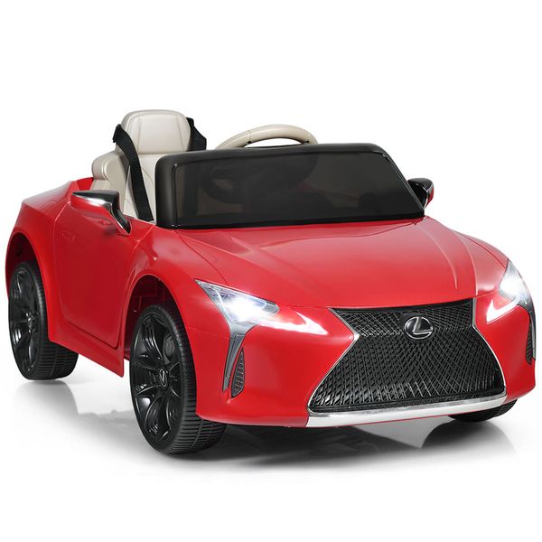 12V Licensed Lexus LC500 Kids Ride On Car w/ MP3 Remote Control Red