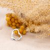 Tuscany Silver Women's Sterling Silver Floating Heart Pendant, Silver, Easy to use