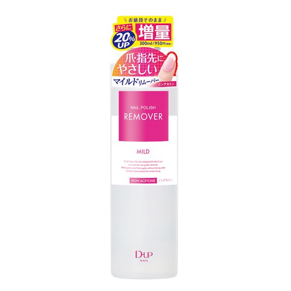 D-UP Nail Polish Remover Mild 300ml