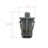 The ROP Shop | Interlock Seat Switch, 2 Terminals for Wright Mfg. 524-10001, 52410001 Tractor