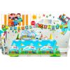 Train Birthday Party Supplies, Train Party Decorations Tableware Set For Kids