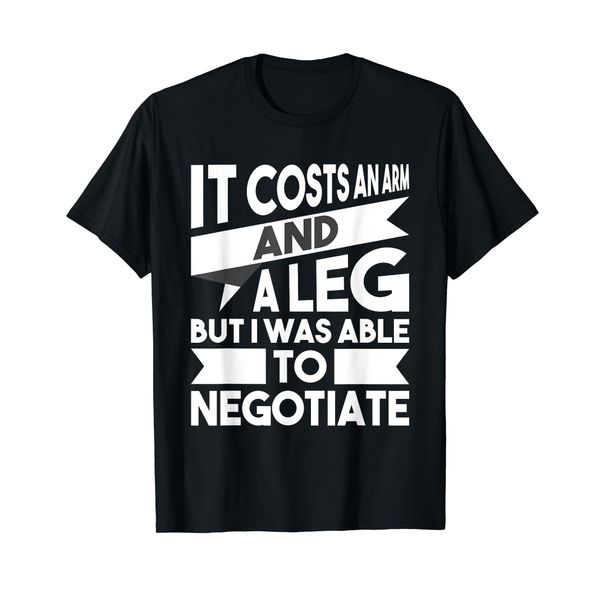 I Was Able To Negotiate - Handicap Wheelchair Amputee T-Shirt