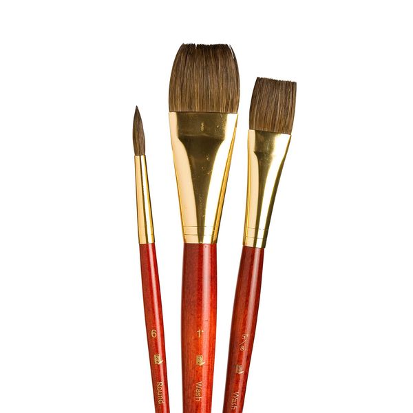 Princeton RealValue Paintbrush, Red