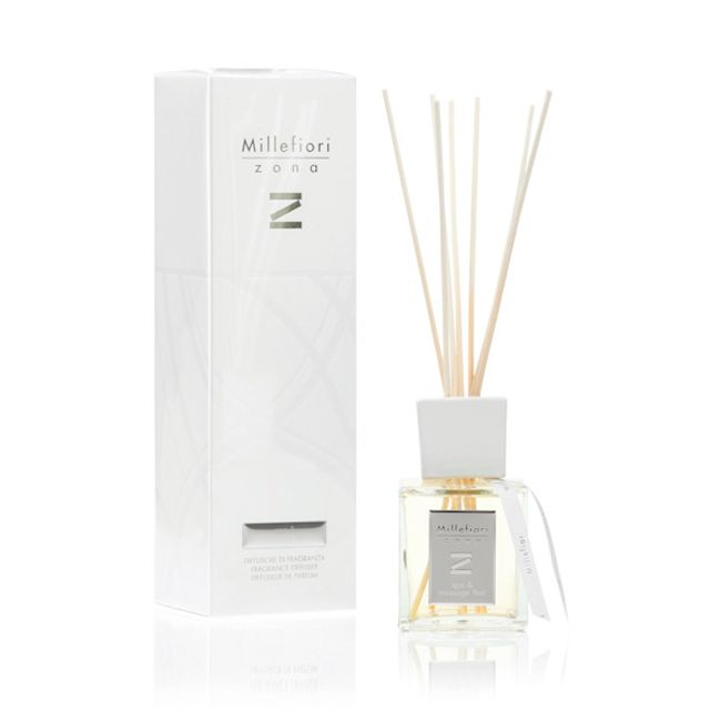 [10x points on the 25th] Millefiori MILLEFIORI Reed Diffuser ZONA Series Spa &amp; Massage Thai M Size 250ml Spa Thai SPA &amp; MASSAGE THAI [Next day delivery available_During holidays] [Free Shipping] [Popular Brand Gift Birthday Present]