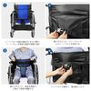 LOSCHEN Lower Body Wheelchair Fixing Belt, Adjustable Wheelchair Seat Belt, Breathable, Fall Prevention, Easy to Operate, Elderly, Nursing Care, Belt for Physical Disabilities (Dark Blue)