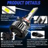 9005/HB3 LED Headlight Bulb Replacement Kit High Beam White Super Bright 6000K