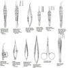 12 PC O.R GRADE EYE MICRO SURGERY SURGICAL OPHTHALMIC INSTRUMENTS KIT SET