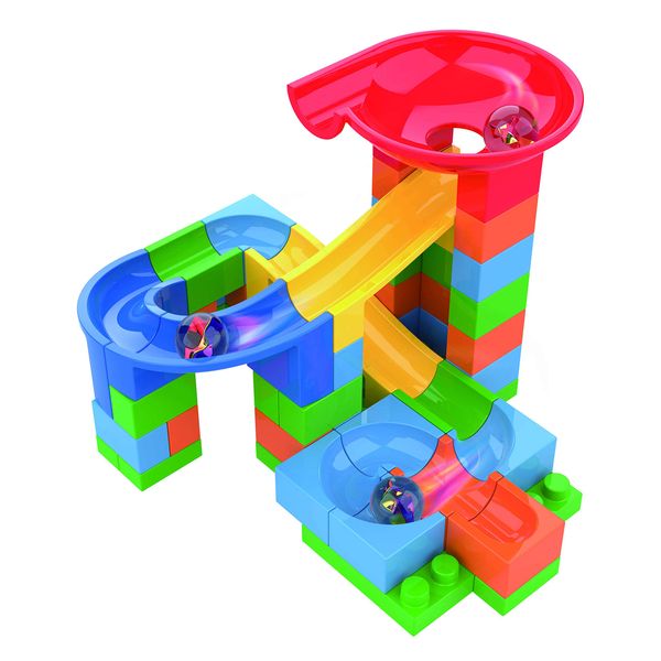 Ikeda Kogyosha U-10643 Rolling Toy Coaster 56 pcs